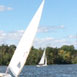 Small sailboat Regatta